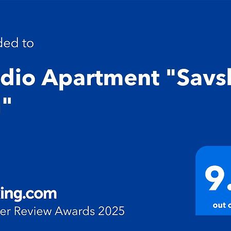Studio Apartment "Savski Trg" Belgrado Exterior foto